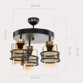 Modelight Grande 3 lü Avize