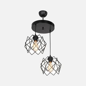 Modelight Koza 2'li Metal Sarkıt Avize