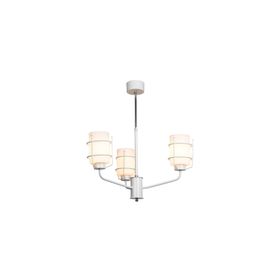 Modelight MDL.2808 Soley Beyaz 3'lü Avize