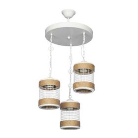 Modelight MDL.3860 Beyaz 3'lü İlayda Avize