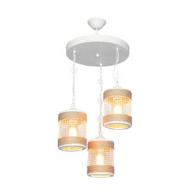 Modelight MDL.3860 Beyaz 3'lü İlayda Avize