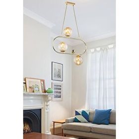 Modelight Molena 3’lü Gold Avize