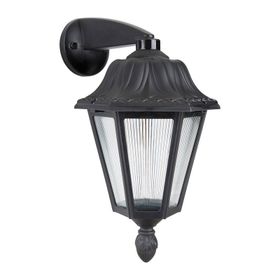 Modelight Optik Altıgen Siyah Ters Aplik