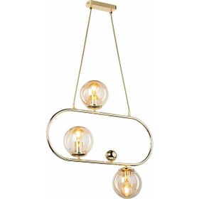 Modelight Tabal Gold 3’lü Avize