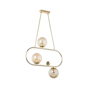 Modelight Tabal Gold 3’lü Avize