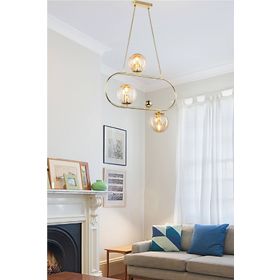 Modelight Tabal Gold 3’lü Avize