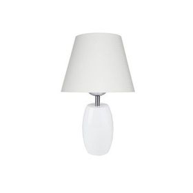 Modelight Top Beyaz Ayak Beyaz Şapka Abajur