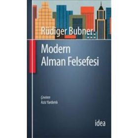 Modern Alman Felsefesi - Rüdiger Bubner