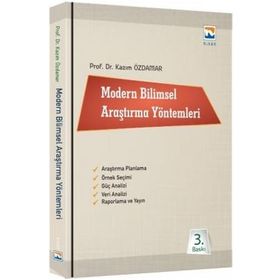 Modern Bilimsel Araştırma Yöntemleri - Kazım Özdamar