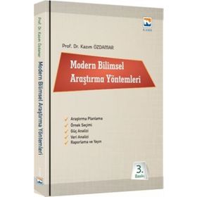 Modern Bilimsel Araştırma Yöntemleri - Kazım Özdamar