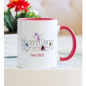 Modern Dans Öğretmeni Kupa Bardak