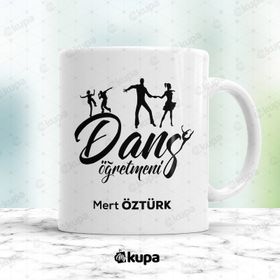 Modern Dans Öğretmeni Kupa Bardak