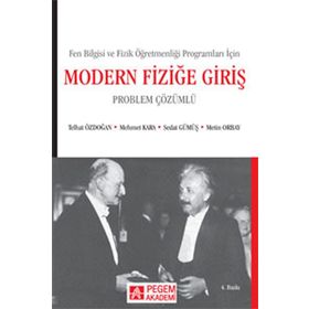 MODERN FİZİĞE GİRİŞ (PROBLEM ÇÖZÜMLÜ) - KOLEKTIF