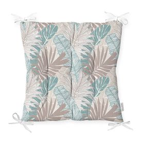 Modern Floral Desen Baskılı RealHomes Özel Tasarım Pofidik Sandalye Minderi