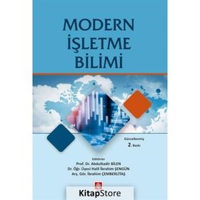 Modern İşletme Bilimi Ekin Yayınevi