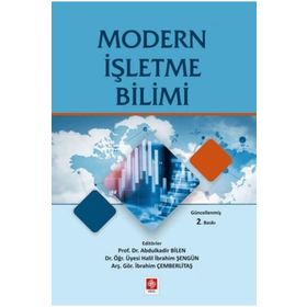 Modern İşletme Bilimi Ekin Yayınevi