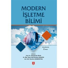 Modern İşletme Bilimi Ekin Yayınevi