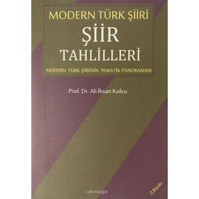 MODERN TÜRK ŞİİRİ ANTOLOJISI - ALI İHSAN KOLCU