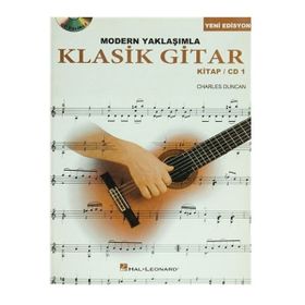 Modern Yaklaşımla Klasik Gitar Kitap - CD 1 - Charles Duncan
