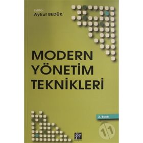 MODERN YÖNETİM TEKNIKLERI - AYKUT BEDÜK