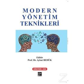 MODERN YÖNETİM TEKNIKLERI - AYKUT BEDÜK