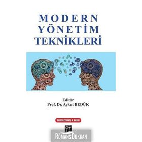 MODERN YÖNETİM TEKNIKLERI - AYKUT BEDÜK