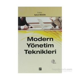 MODERN YÖNETİM TEKNIKLERI - AYKUT BEDÜK