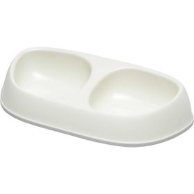 Moderna 2x200 ml Beyaz Sensibowl İkili Mama Ve Su Kabı