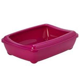 Moderna 50 cm Pembe Aristo Açık Kedi Tuvaleti