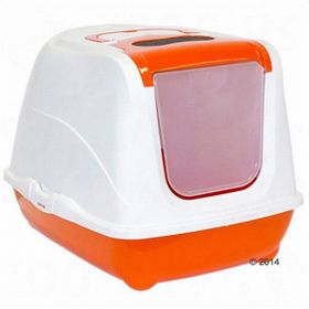 Moderna 58 cm Turuncu Flip Kapalı Kedi Tuvaleti