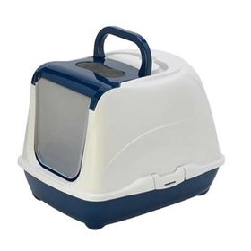 Moderna C230 Flip Cat Large 50 cm Lacivert Kapalı Kedi Tuvaleti