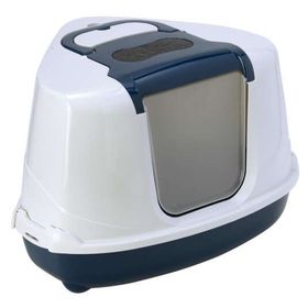Moderna C250 44x56x36 cm Lacivert Flip Corner Köşeli Kedi Tuvaleti