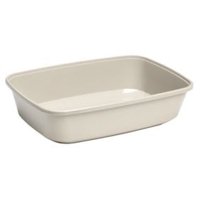 Moderna Gri 27x36x6 cm Yavru Kedi Açık Tuvalet Kabı