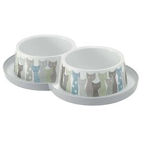 Moderna Maasaı 2x350 ml Trendy İkili Mama Kabı