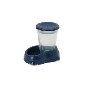 Moderna Smart 1500 ml Lacivert Hazneli Mama ve Su Kabı