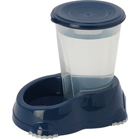Moderna Smart 1500 ml Lacivert Hazneli Mama ve Su Kabı