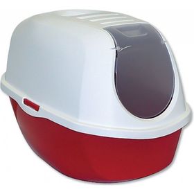 Moderna Smart 53 cm Kırmızı Kapalı Kedi Tuvaleti