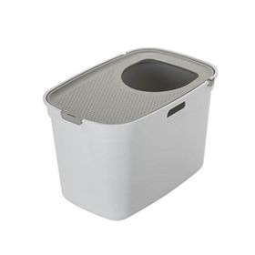 Moderna Top Cat 39x59x38 cm Gri Kapalı Kedi Tuvaleti