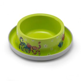 Moderna Trendy Sarı 350 ml Maasai Friends Kedi Mama Kabı