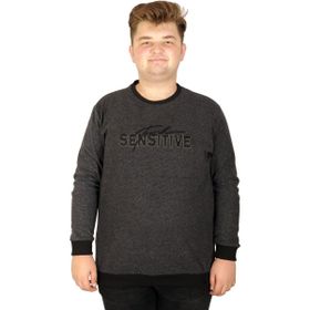 ModeXL 17444 Siyah Erkek Sweatshirt
