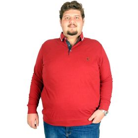 ModeXL 18512 Bordo Erkek Sweatshirt