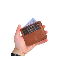 Modica Ariza Hakiki Deri İnce Unisex Kartlık