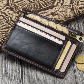 Modica Flerna - Super Slim Rfid Korumalı Deri Unisex Kartlık Cüzdan