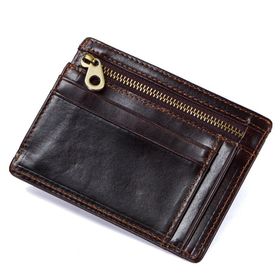 Modica Flerna - Super Slim Rfid Korumalı Deri Unisex Kartlık Cüzdan