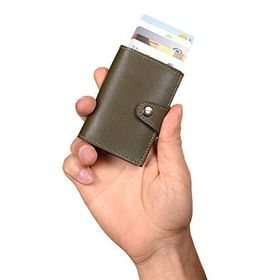 Modica Konk Deri Mekanizmalı Cüzdan Erkek Akıllı Kartlık