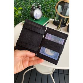 Modica Lotus Hakiki Deri RFID Korumalı Sihirbaz Unisex Cüzdan