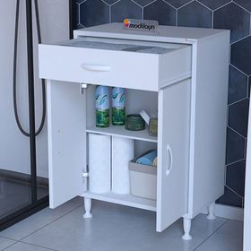 Modilayn ARD-101 Çok Amaçlı Beyaz Dolap