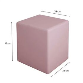 Modilayn ARD707 Doğa Tay Tüyü Ahşap İskeletli Pembe Puf