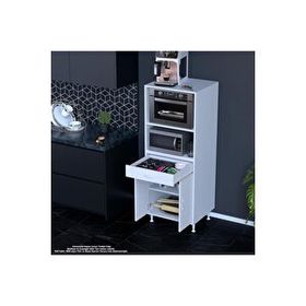 Modilayn Birce Lina L-65x162,4 cm Çekmeceli Kapaklı Mutfak Dolabı