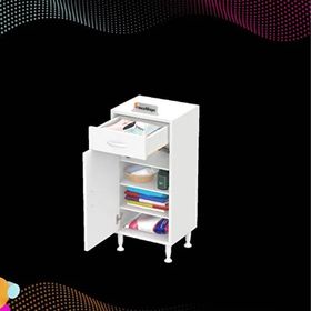 Modilayn Emir 45x88x32.5 CM 3 Raf 4 Bölmeli Çok Amaçlı Dolap